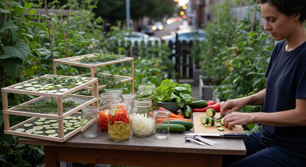 Lacto-fermentation et séchage : conservez vos légumes d’été sans frais avec des techniques naturelles